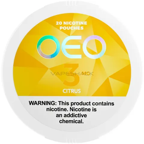OEO Nicotine Pouches - Citrus - 20CT