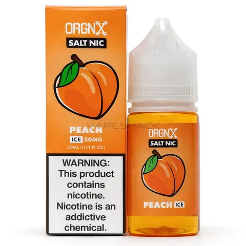 ORGNX Salt Nics - Peach Ice - 30ml
