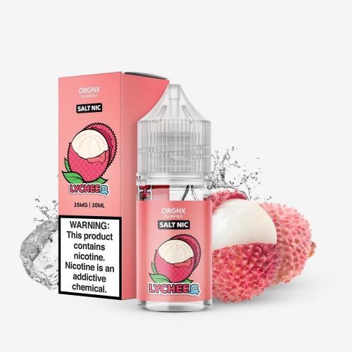 ORGNX Salt Nics - Lychee Ice - 30ml - 1 Skip to the beginning of the images gallery ORGNX Salt Nics - Lychee Ice - 30ml