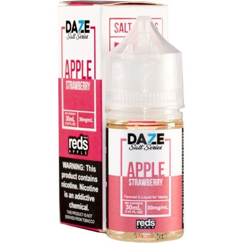 Reds Salt Series - Strawberry Tobacco Free - 7Daze