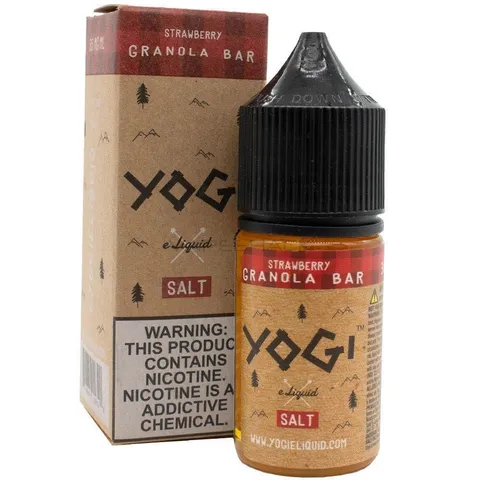 Strawberry Granola Bar 30mL by Yogi Salt E-Liquid