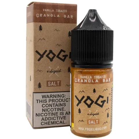 Vanilla Tobacco Granola Bar 30mL - Yogi Salt E-Liquid