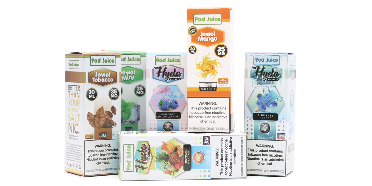 Best Pod Juice + Hyde Vape Flavors