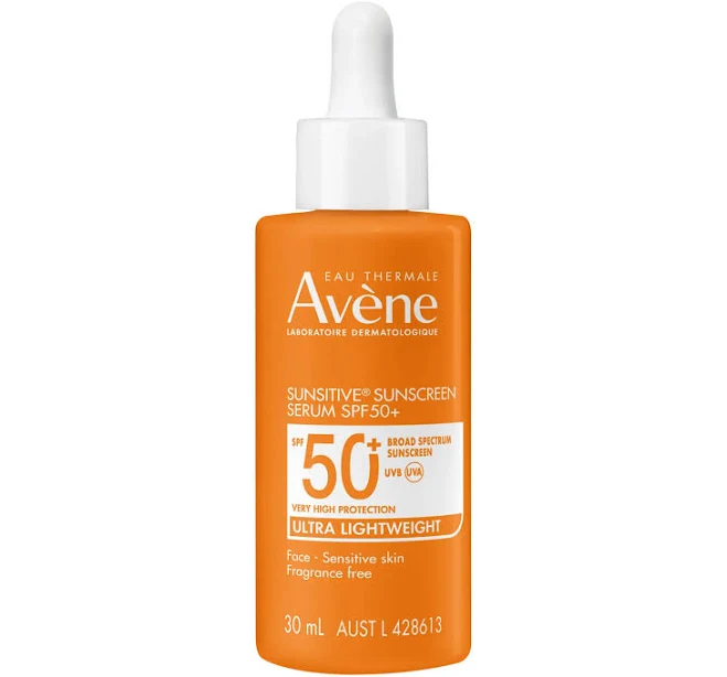 Avène Sunsitive Sunscreen Serum SPF 50+