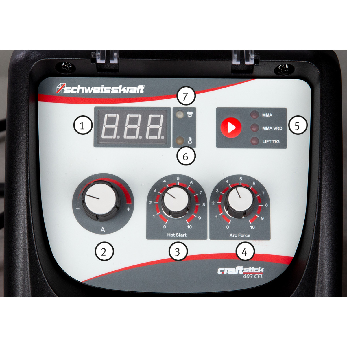 Schweisskraft CRAFT-STICK 403 CEL electrode inverter - vista 2