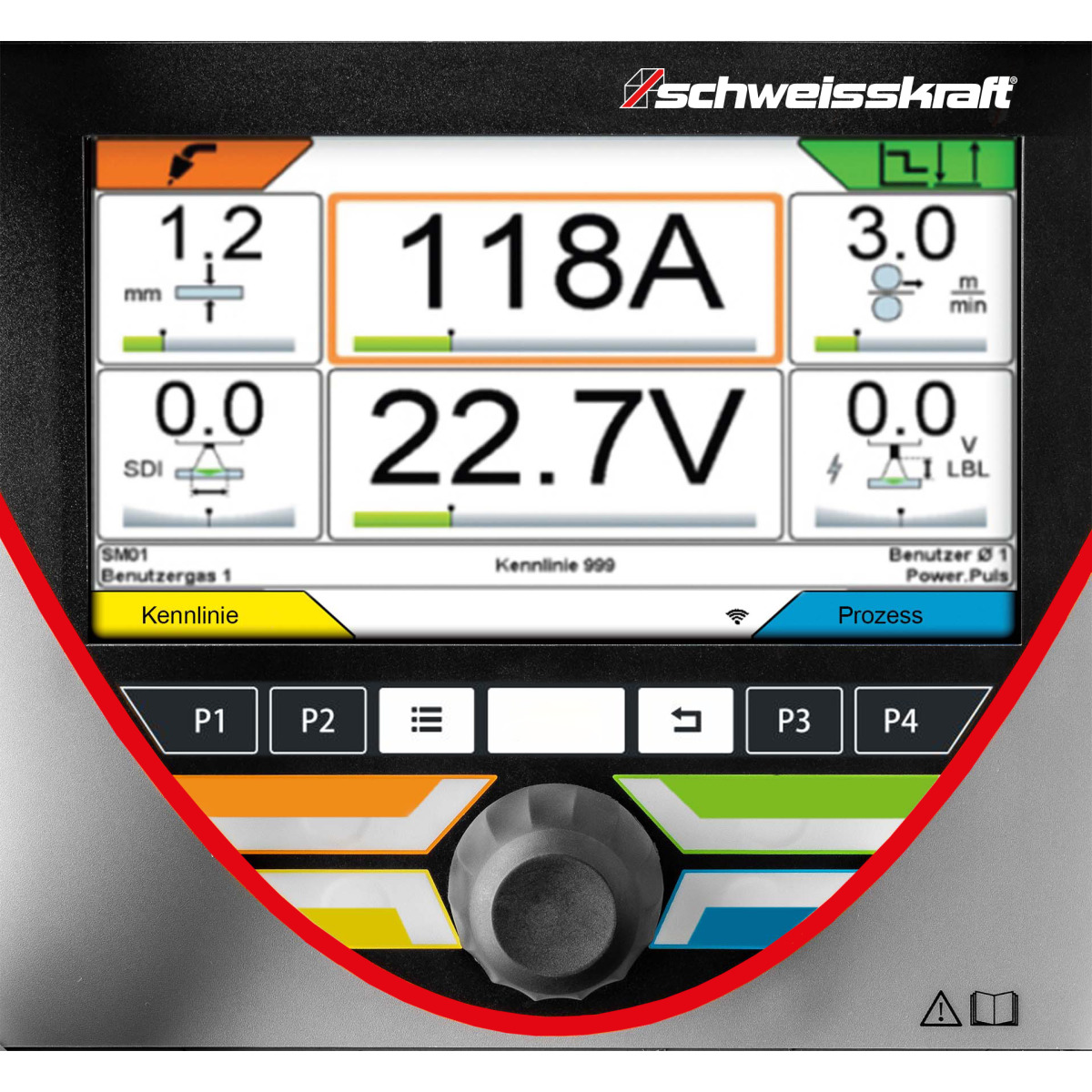 Soldadora MIG/MAG inverter Schweisskraft PRO-MIG.ARC 404 WS - vista 2