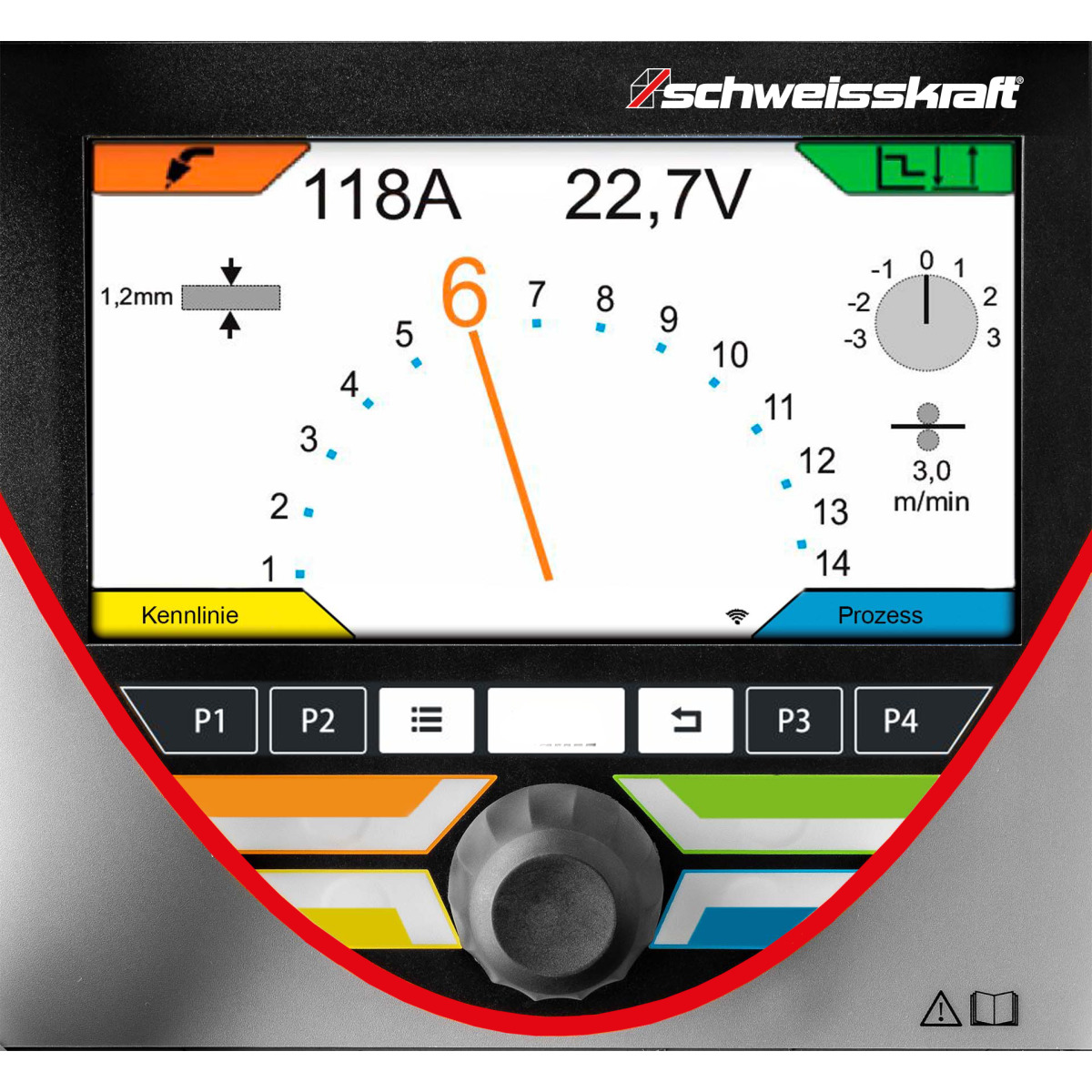 Soldadora MIG/MAG inverter Schweisskraft PRO-MIG.ARC 404 WS - vista 3