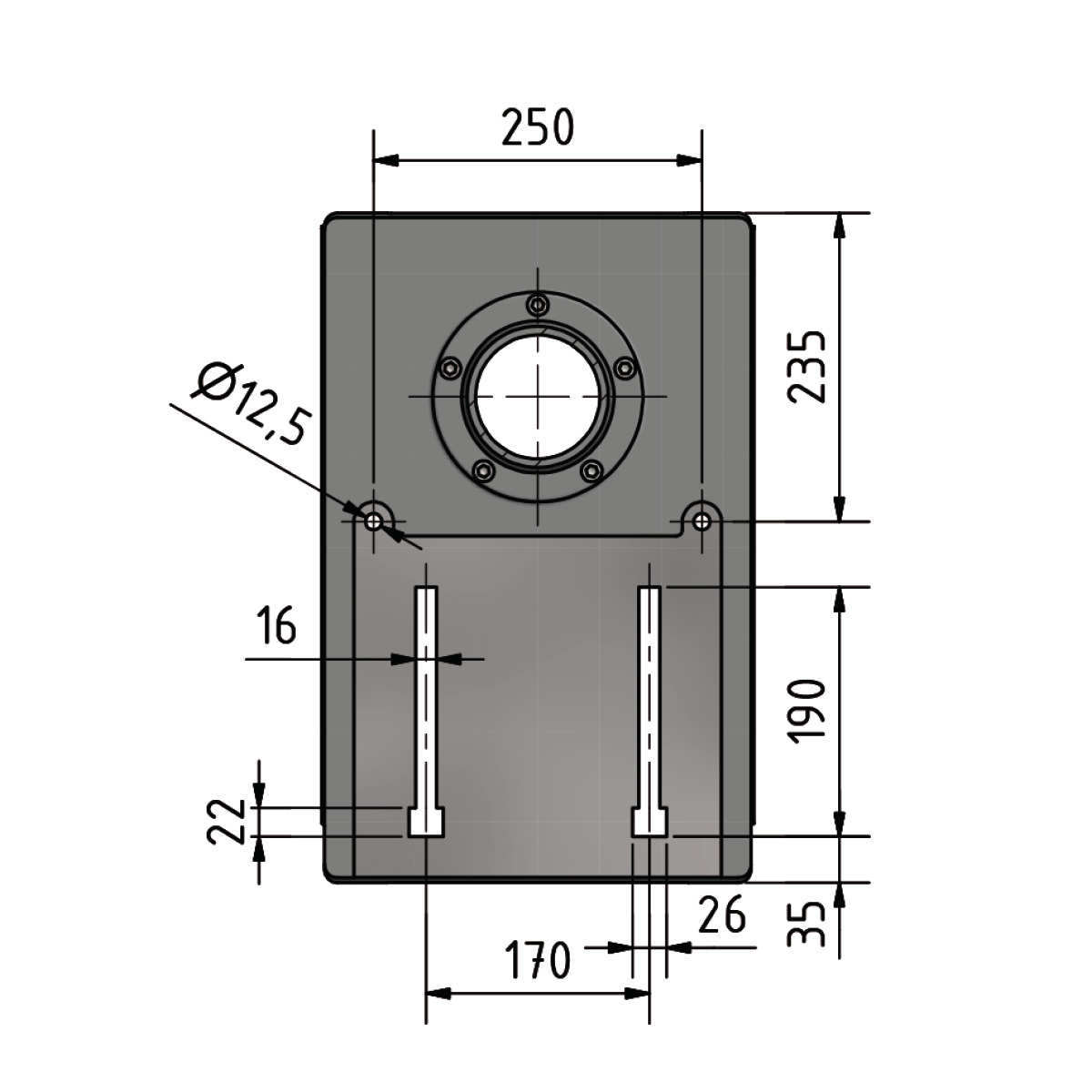 Set taladro de columna Optimum OPTIdrill D 26Pro con transmisión por correa trapezoidal - vista 8