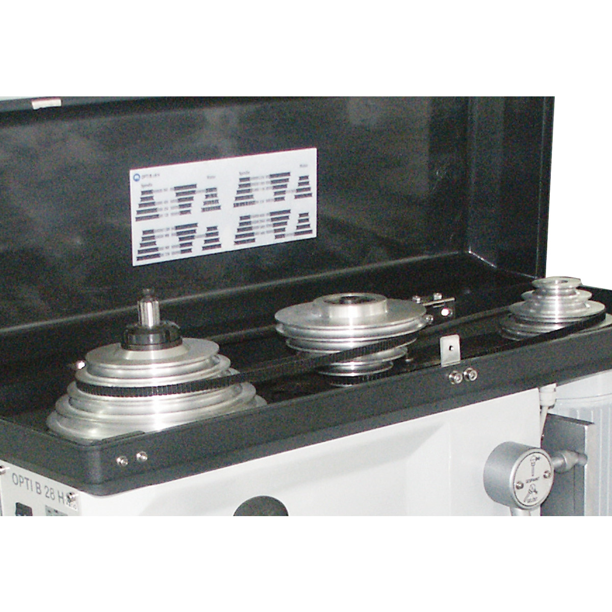 Taladro de columna Optimum OPTIdrill B 34 - vista 2