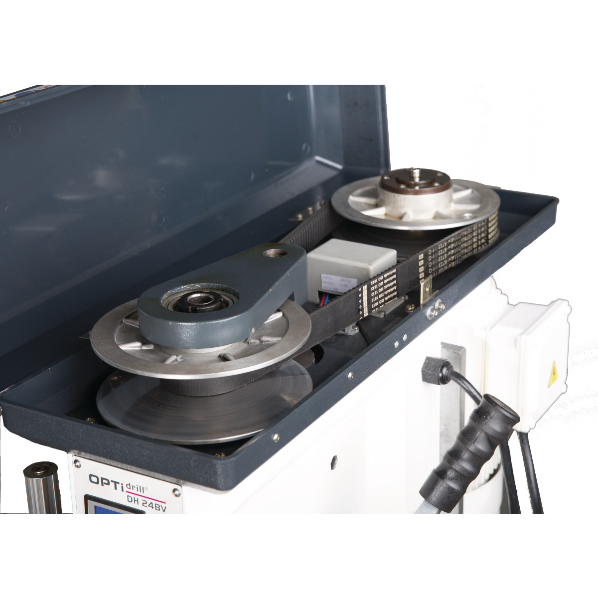 Taladro de columna de sobremesa Optimum OPTIdrill DH 24BV con transmisión Berges - vista 2