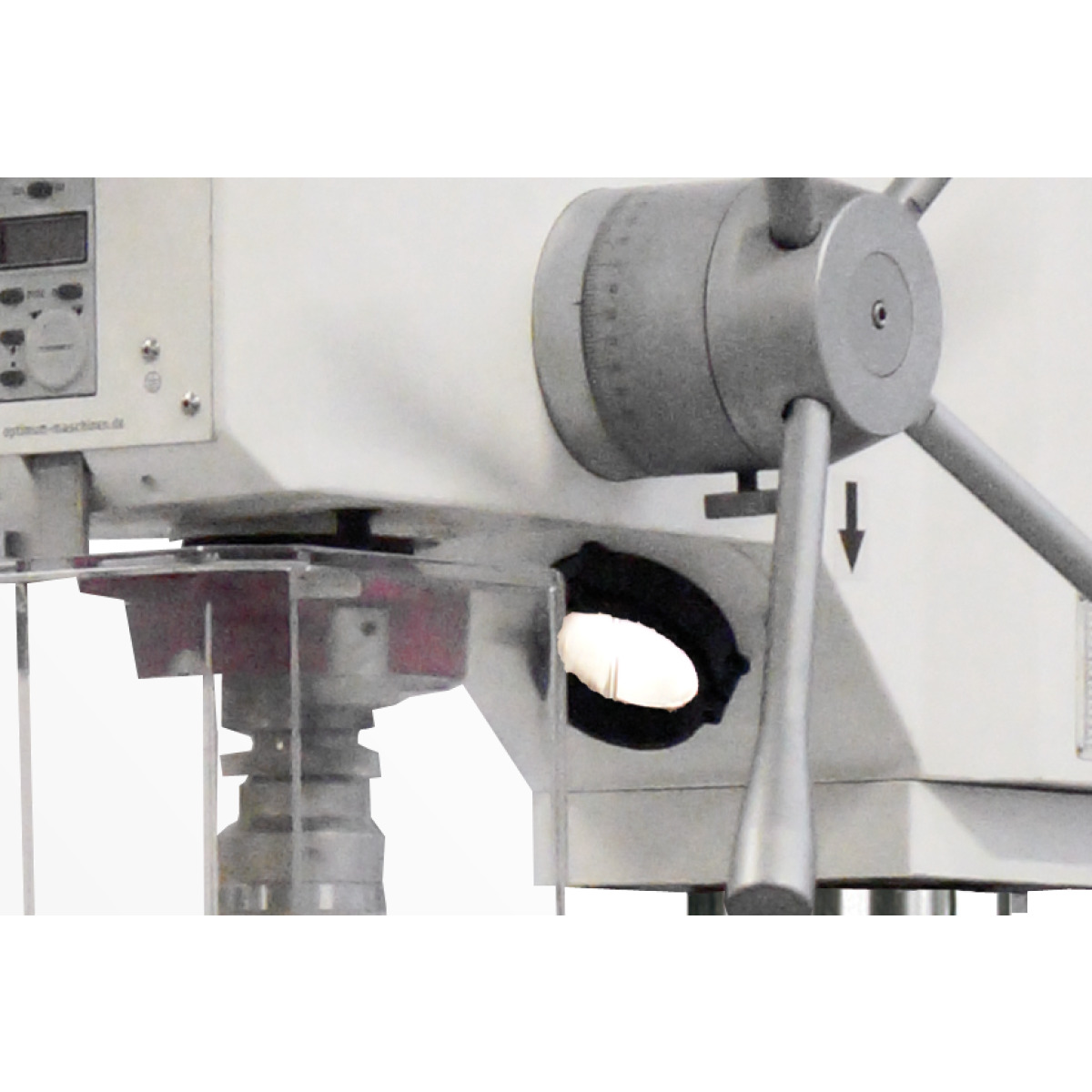 Taladro de columna de sobremesa Optimum OPTIdrill DH 24BV con transmisión Berges - vista 5