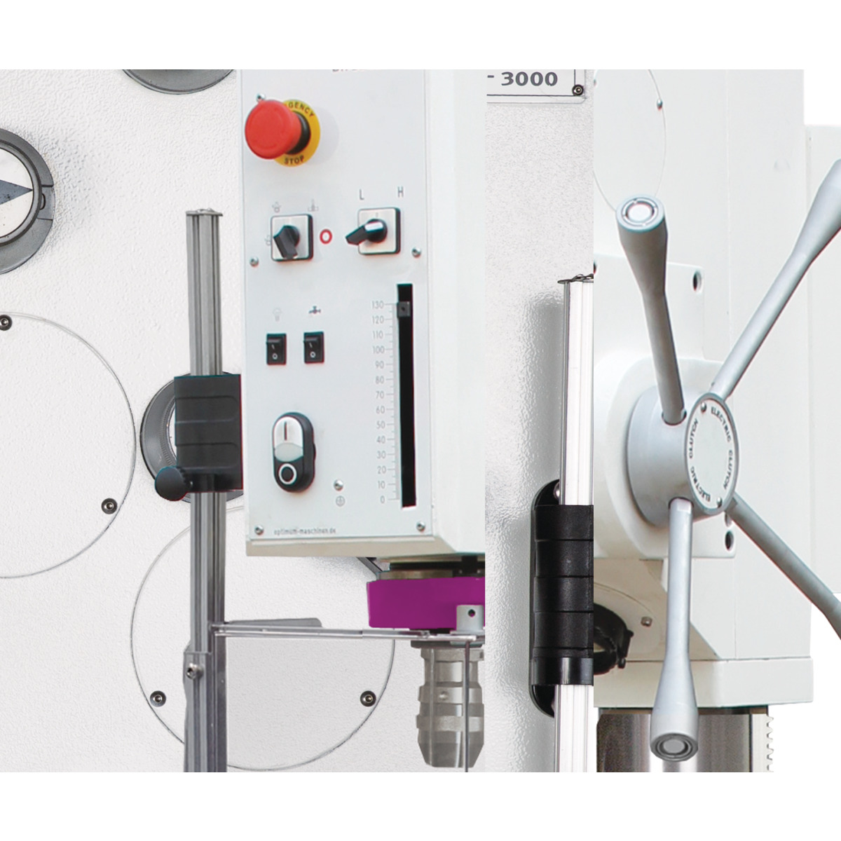 Taladro de columna Optimum OPTIdrill DH 32 - vista 4