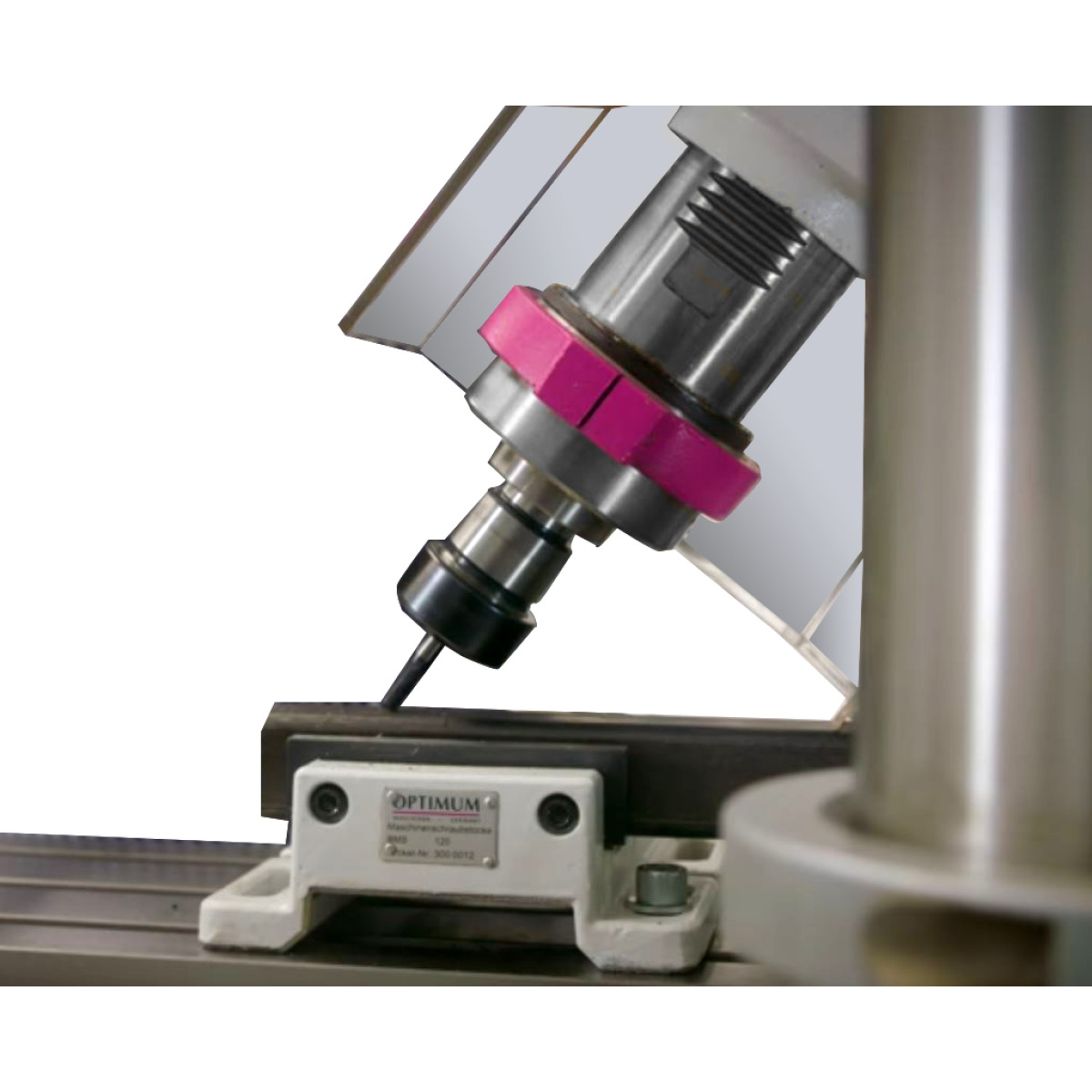 Optimum OPTIdrill DH 40CTP taladro de columna engranado con mesa cruzada - vista 2