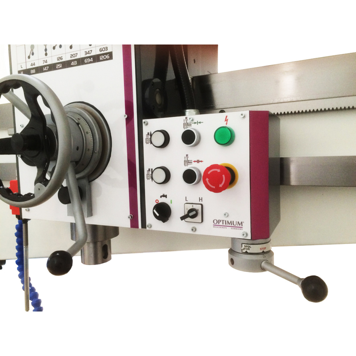 Optimum OPTIdrill RD 7 - Taladradora radial 70 mm - vista 5