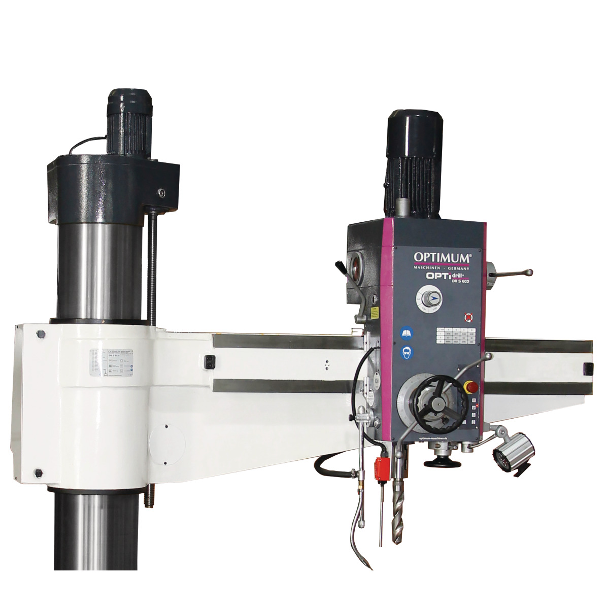 Optimum OPTIdrill RD 5E - Taladradora radial 45 mm - vista 3