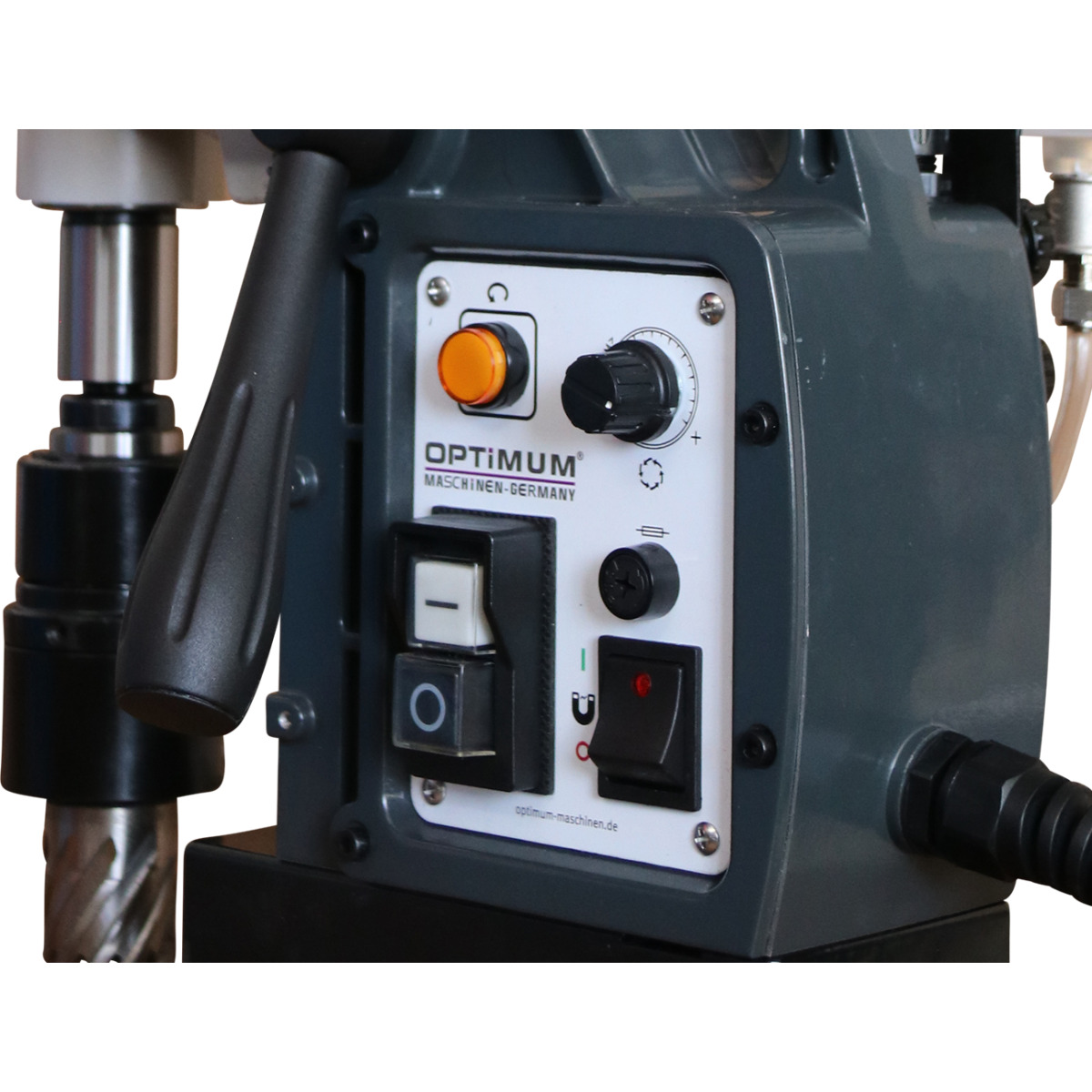 Taladro magnético Optimum OPTIdrill DM 60V con velocidad variable - vista 3