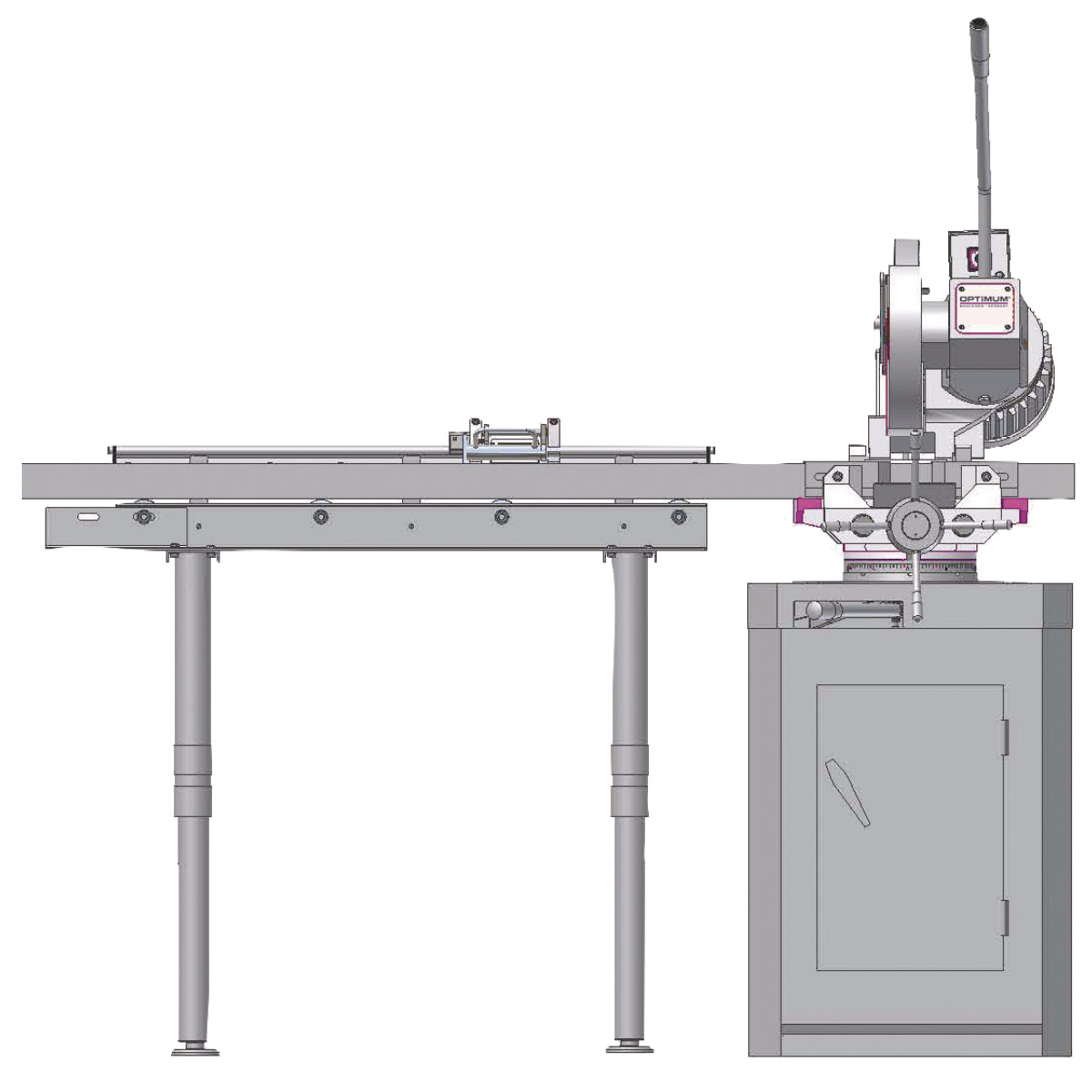 Sierra circular manual para metal Optimum OPTIsaw CS 275 - vista 4