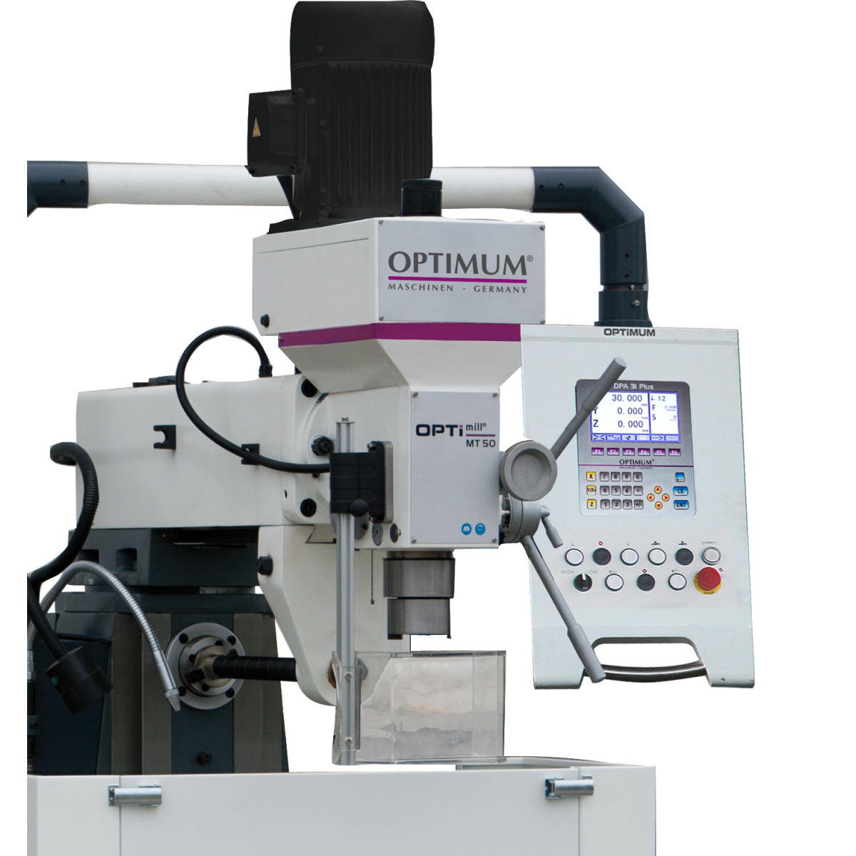Optimum OPTImill MT 50 — Fresadora-Mandrinadora Universal de Precisión con DPA 31 Plus - vista 3