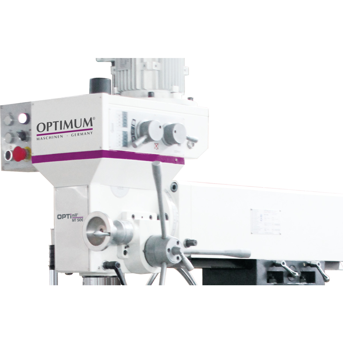 Optimum OPTImill MT 50E — Fresadora Universal con Avance en X e Y - vista 2