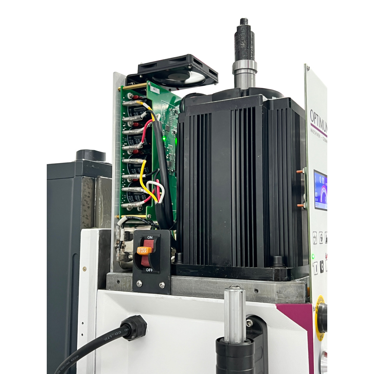 Optimum OPTImill MH 3DV — Fresadora-Taladradora Industrial - vista 2