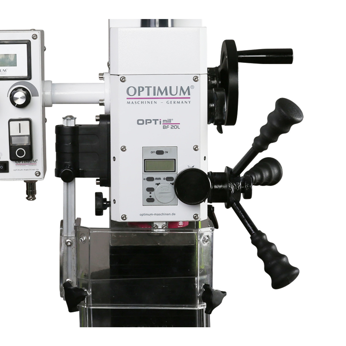 Fresadora taladradora Optimum OPTImill BF 20Vario - vista 4