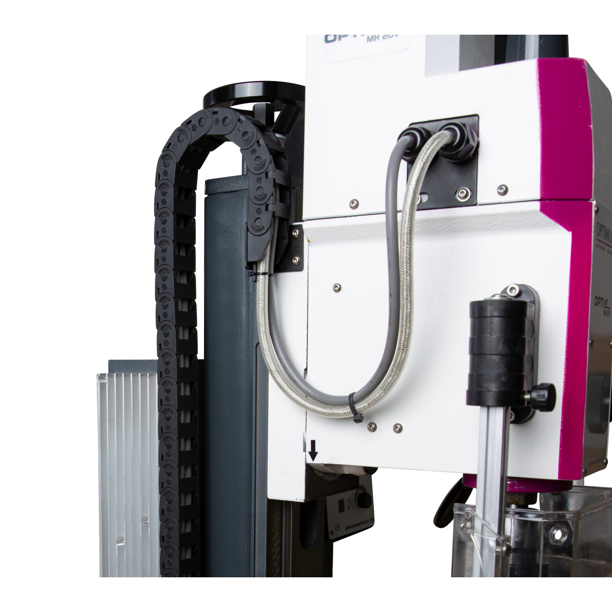 Optimum OPTImill MH 20VLD — Fresadora-Taladradora con DRO Digital - vista 2