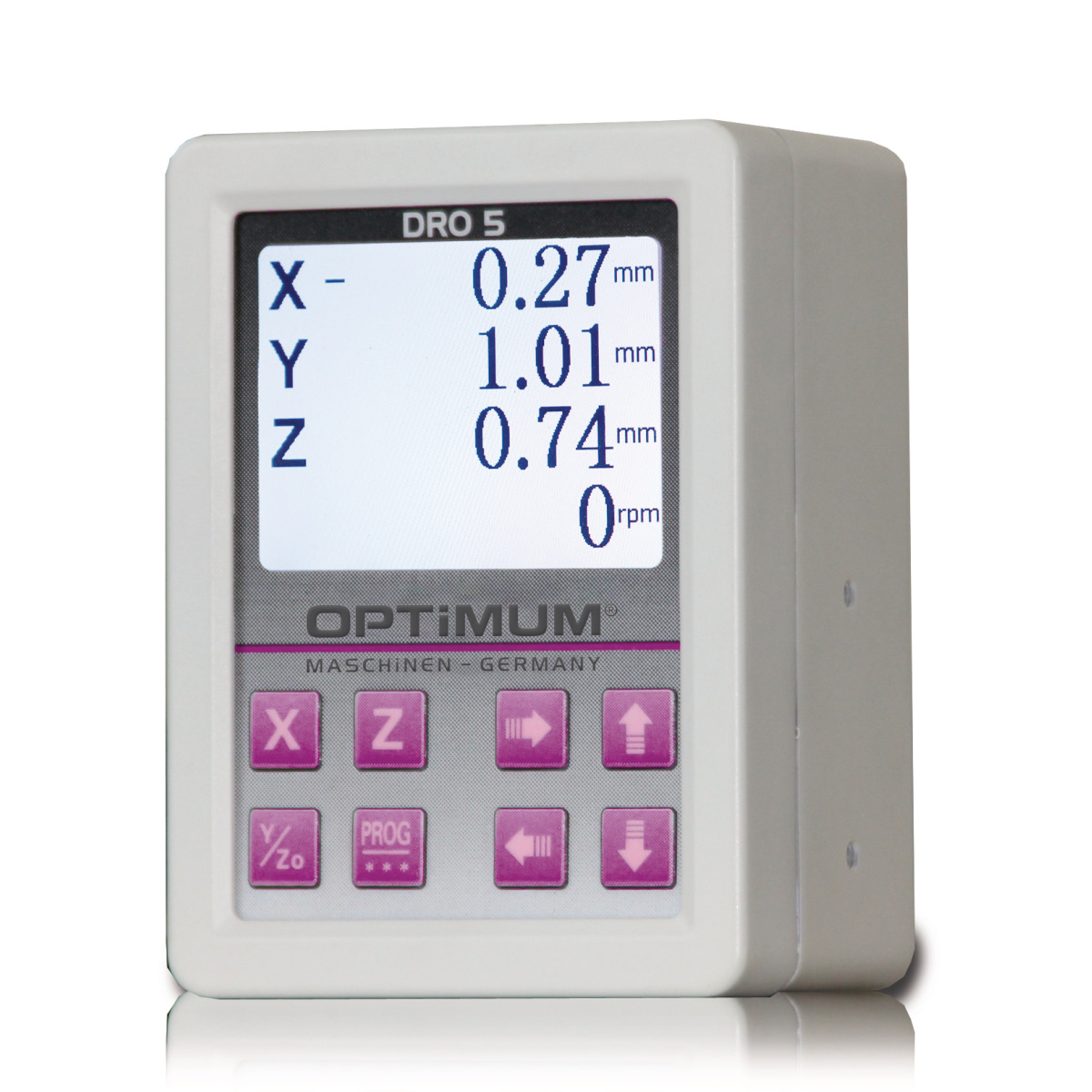 Optimum OPTImill MH 20VLD — Fresadora-Taladradora con DRO Digital - vista 6