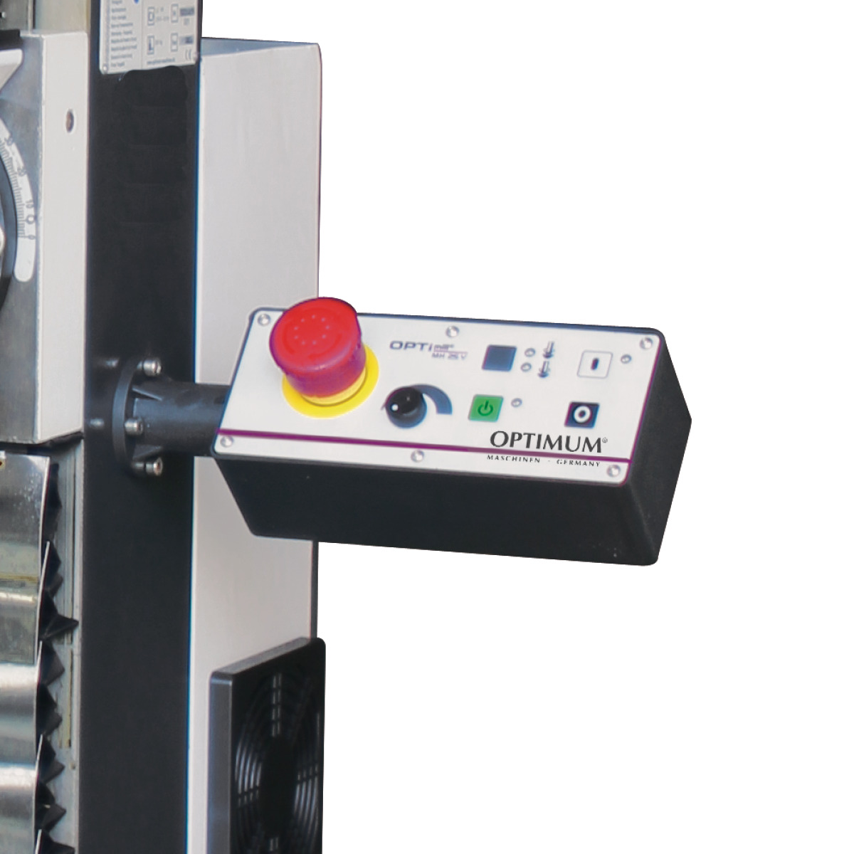 Fresadora taladradora Optimum OPTImill MH 25PV - vista 2