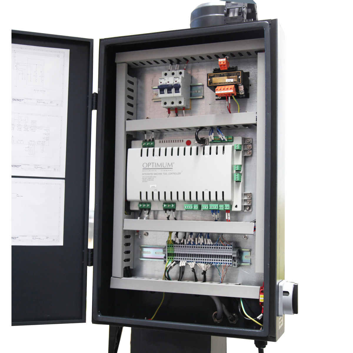 Fresadora taladradora Optimum OPTImill MH 50V - vista 4