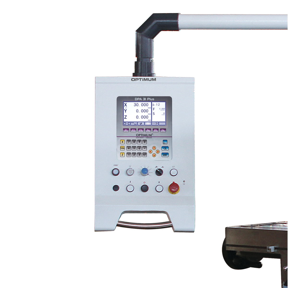 Optimum OPTImill MT 130S — Fresadora Universal de Taller con Servomotor - vista 3