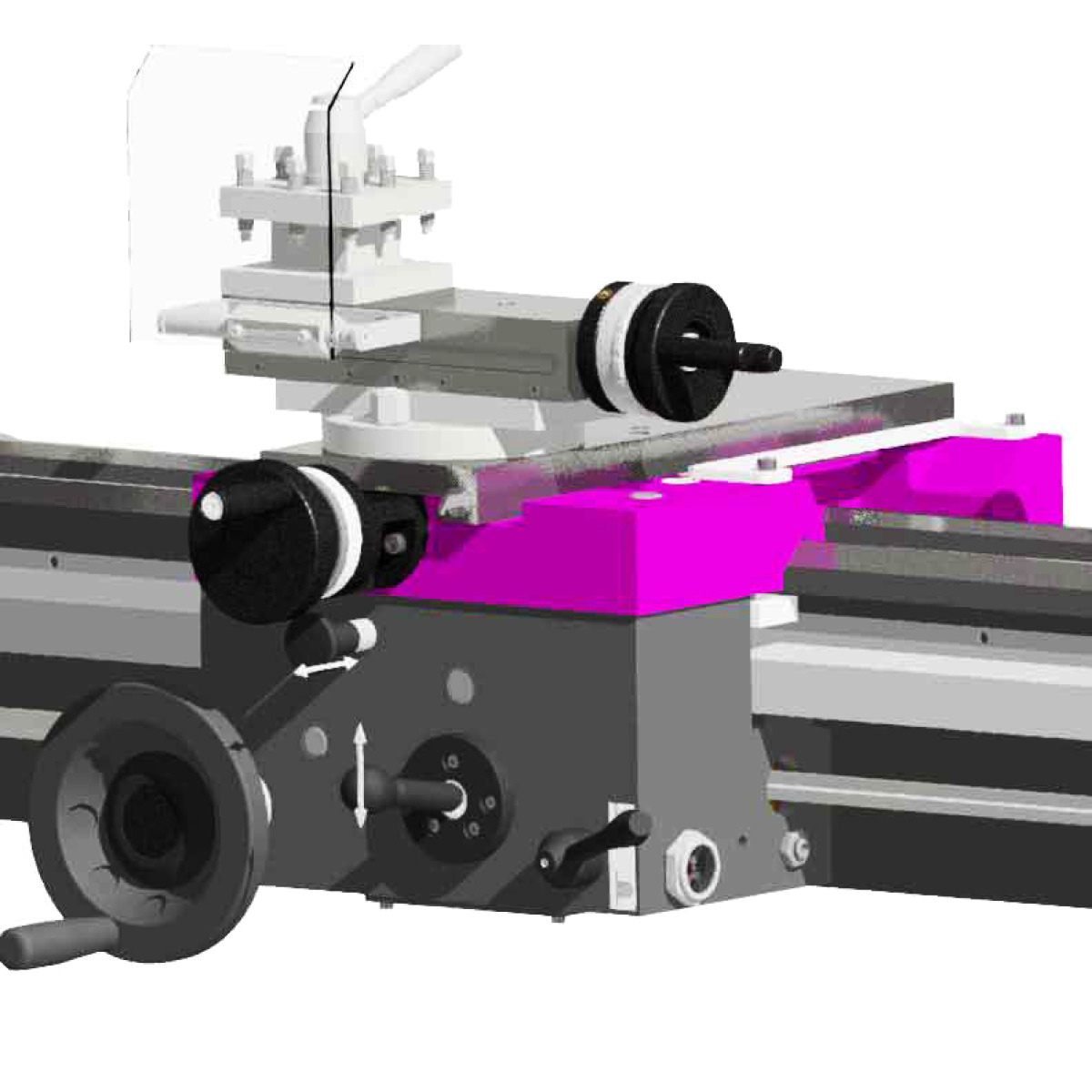 Torno paralelo convencional Optimum OPTIturn TM 3110VB - vista 3