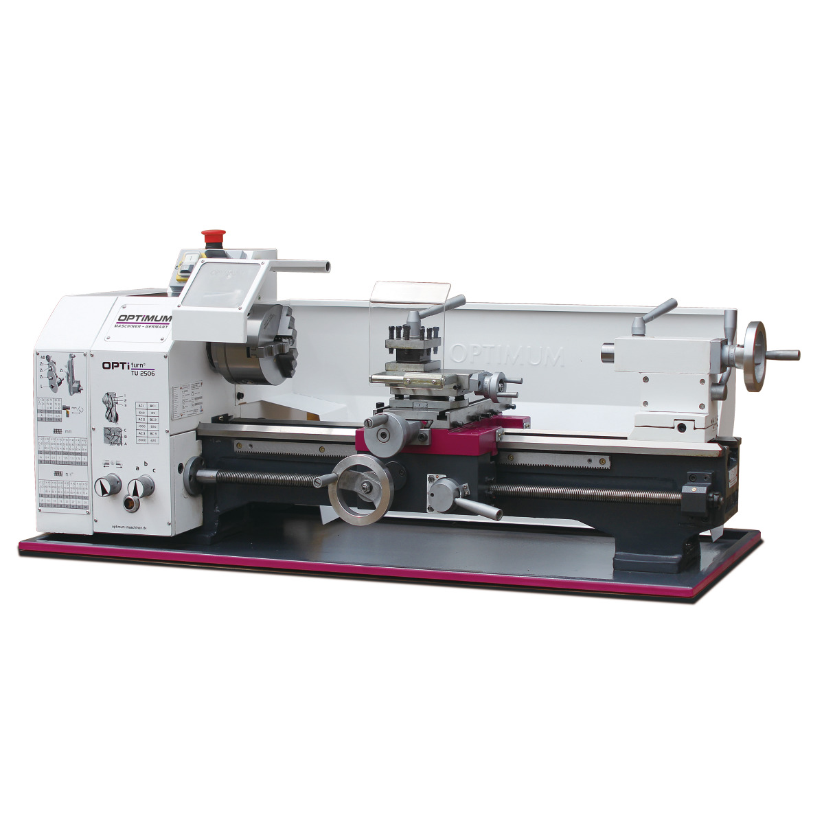 Torno para metal Optimum OPTIturn TU 2506 / TU 2506VB