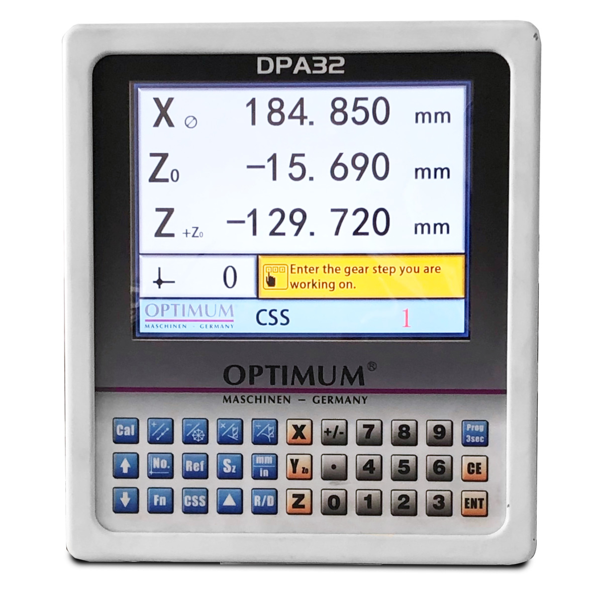 Torno paralelo convencional Optimum OPTIturn TX 5216 - DPA 32-3 - vista 3