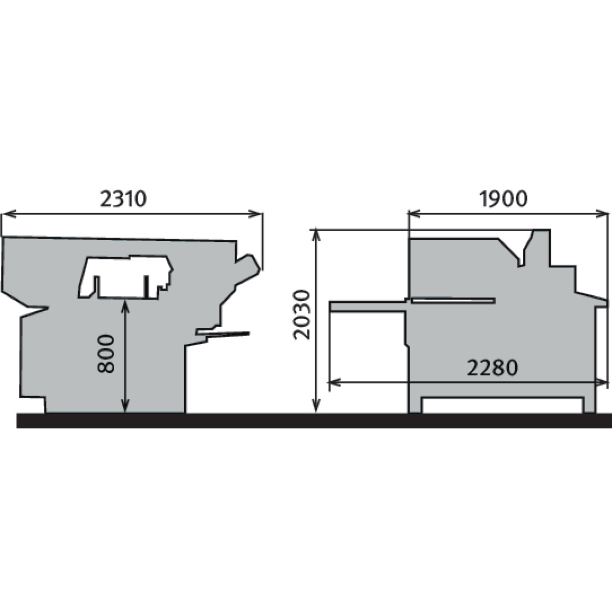 Sierra huincha para metal Metallkraft BMBS 300 x 320 CNC-G - vista 6