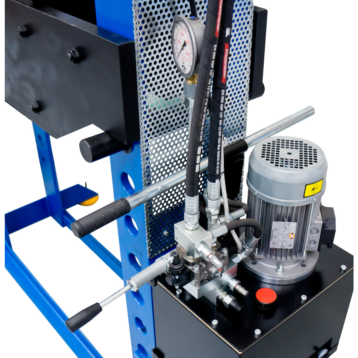 Prensa hidráulica de taller Metallkraft WPP 160 HBK D 1500 - vista 2