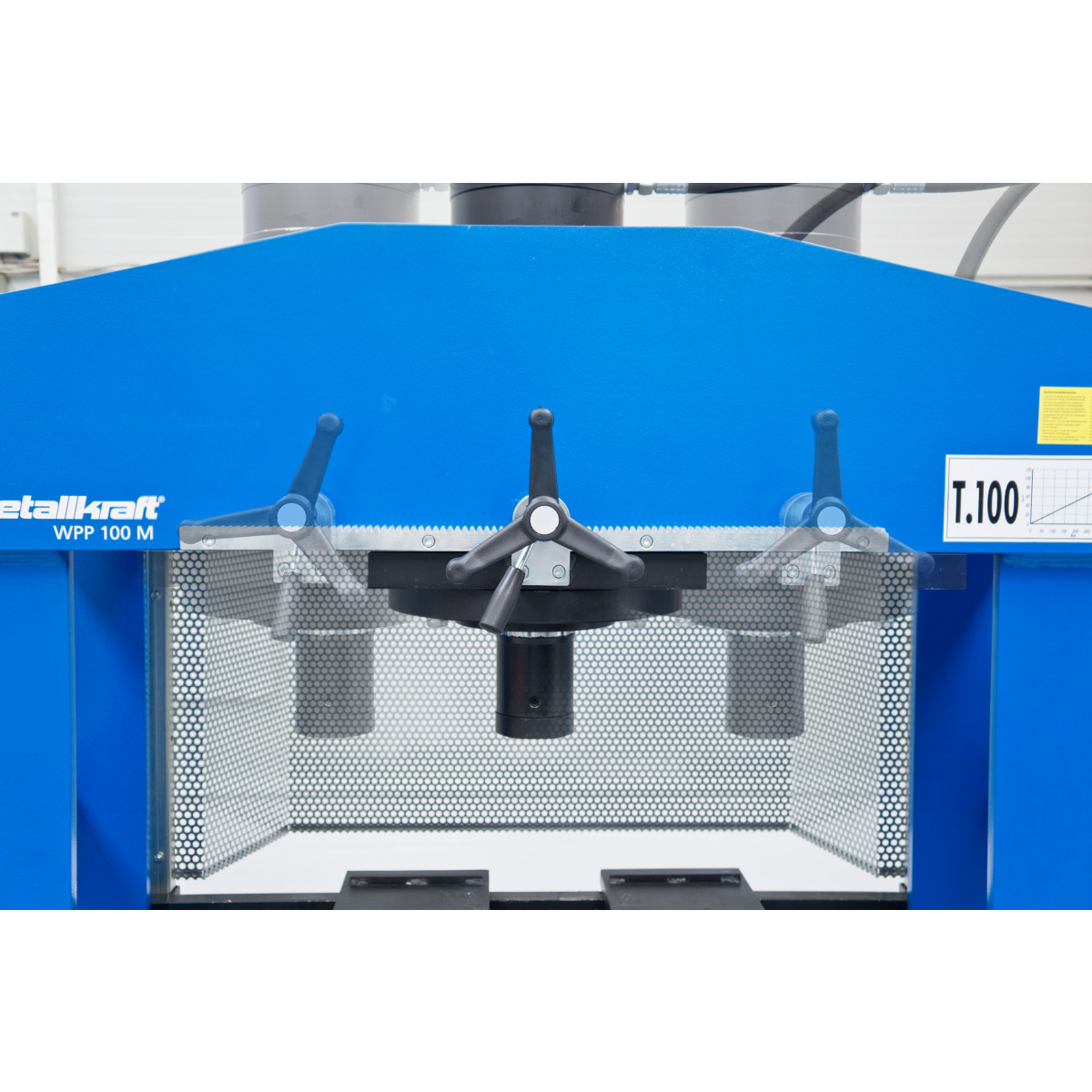 Prensa hidráulica de taller Metallkraft WPP 160 HBK D 1500 - vista 4