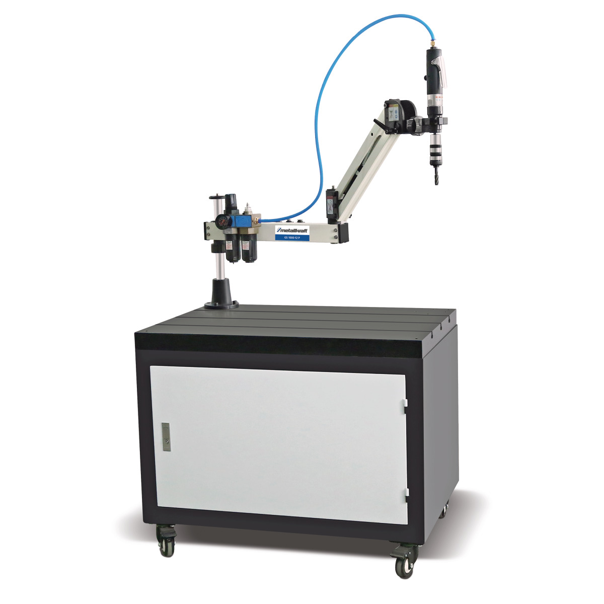 Metallkraft GS 1000-12 P set especial con chassis neumático tapping máquina - vista 4