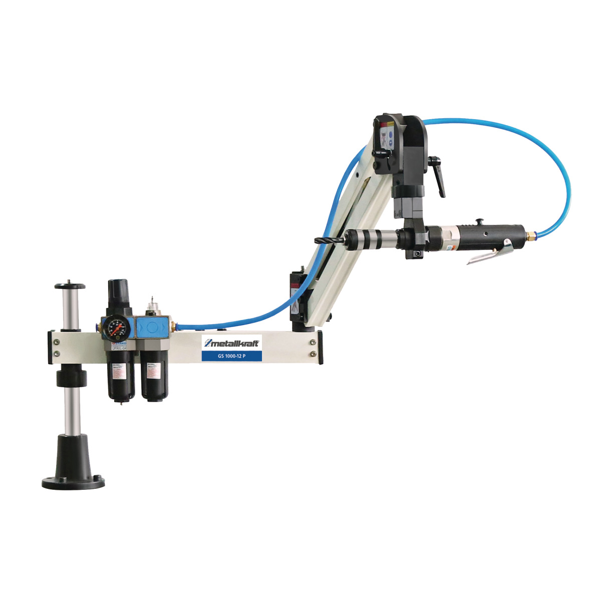Metallkraft GS 1000-12 P set especial con chassis neumático tapping máquina - vista 2