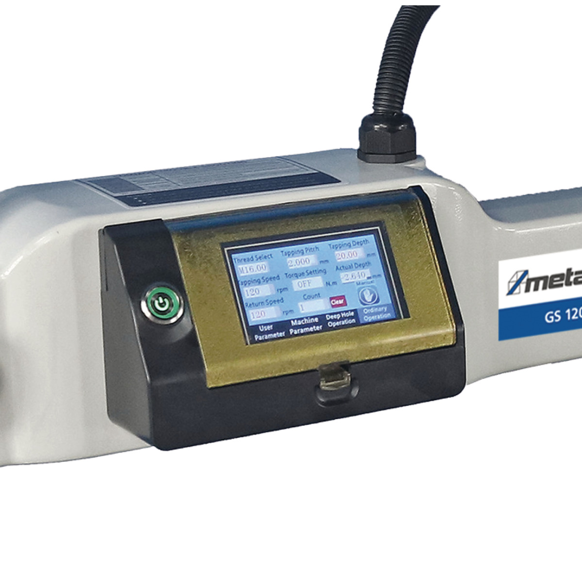 Metallkraft GS 1200-24 E eléctrico threading máquina - vista 4
