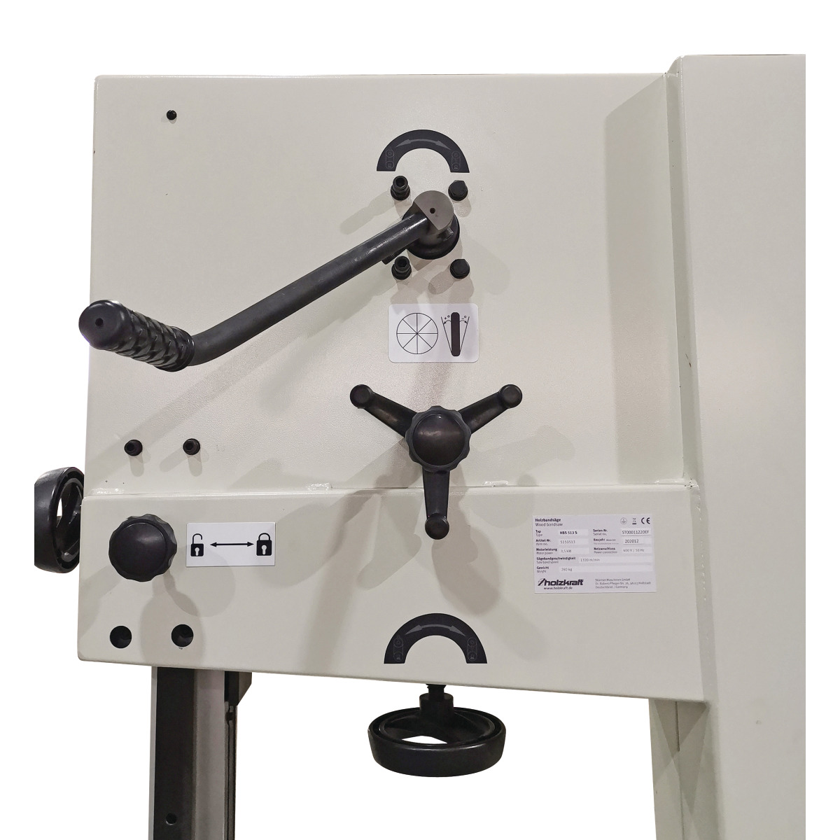Holzkraft HBS 513 S woodbandsaw - vista 8