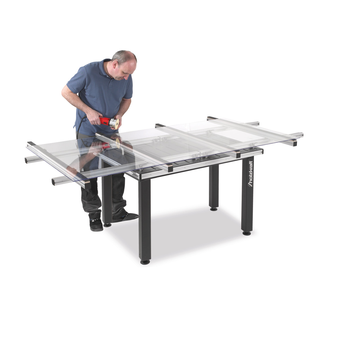 Holzkraft MAT 300 K assembly y work mesa - vista 2
