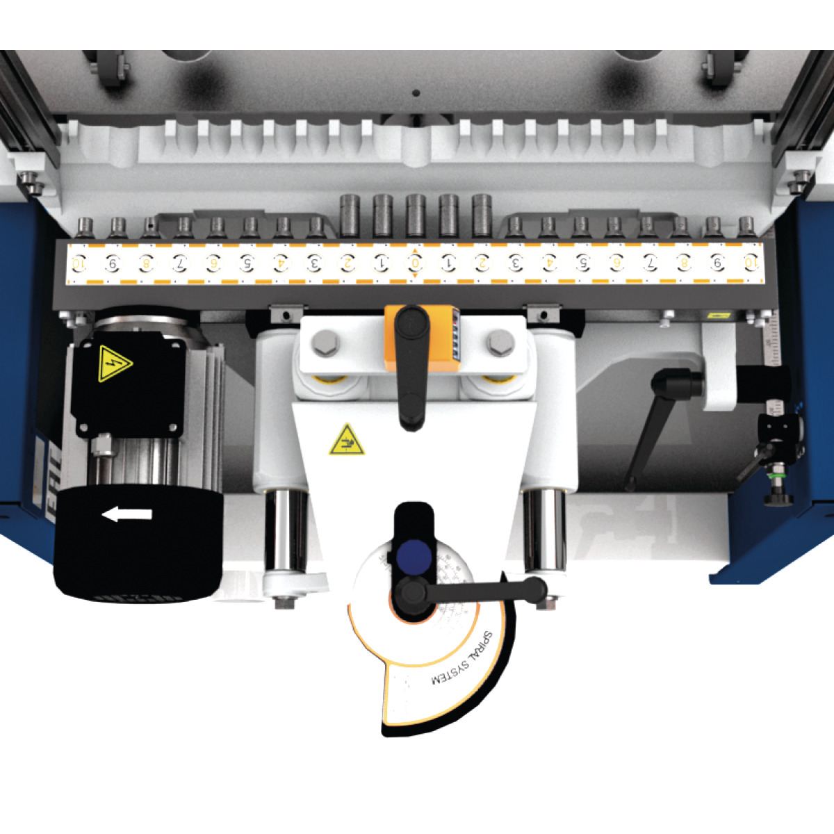Holzkraft MDB 21 PRO semi automático multi husillo drilling máquina - vista 4
