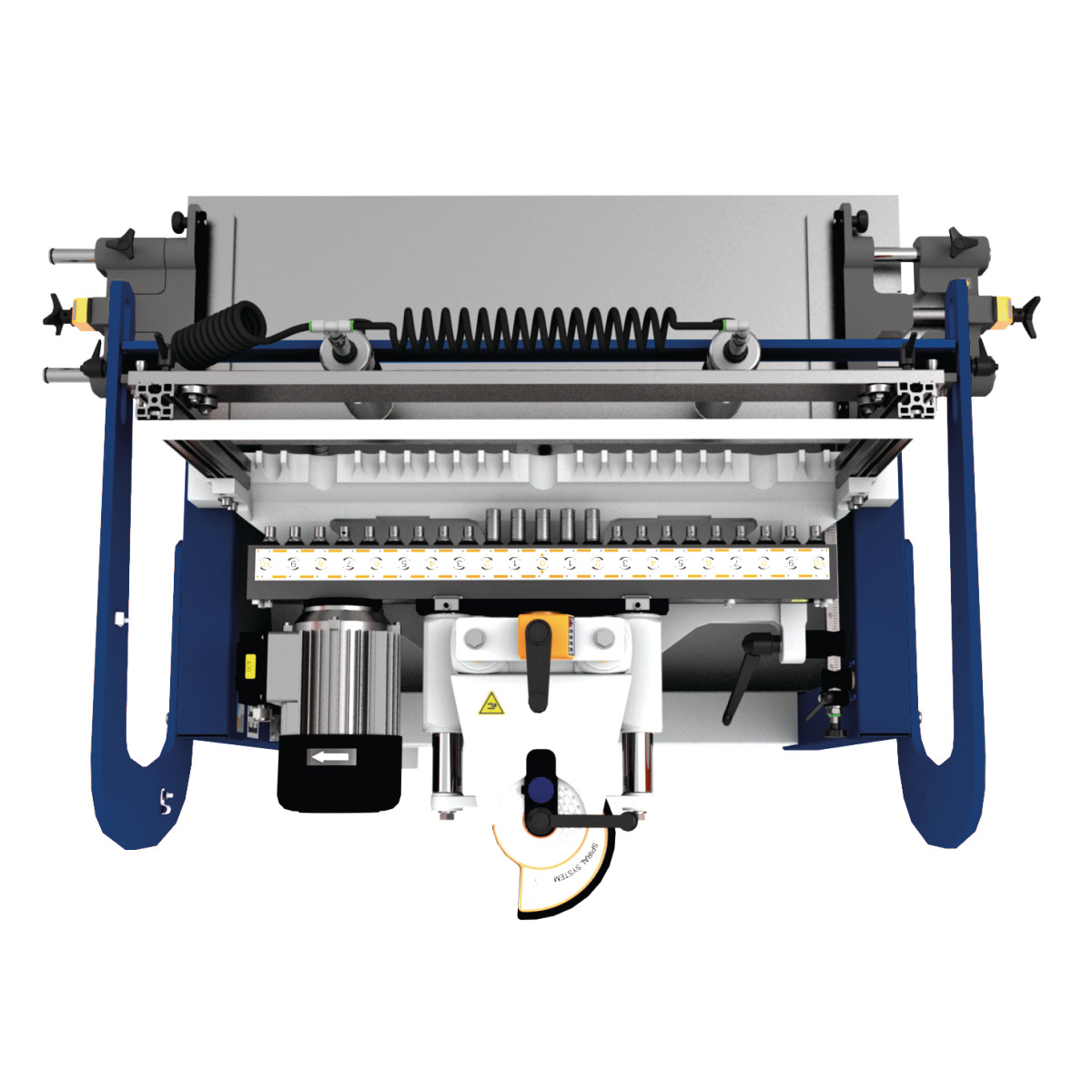 Holzkraft MDB 23 PRO semi automático multi husillo drilling máquina - vista 4