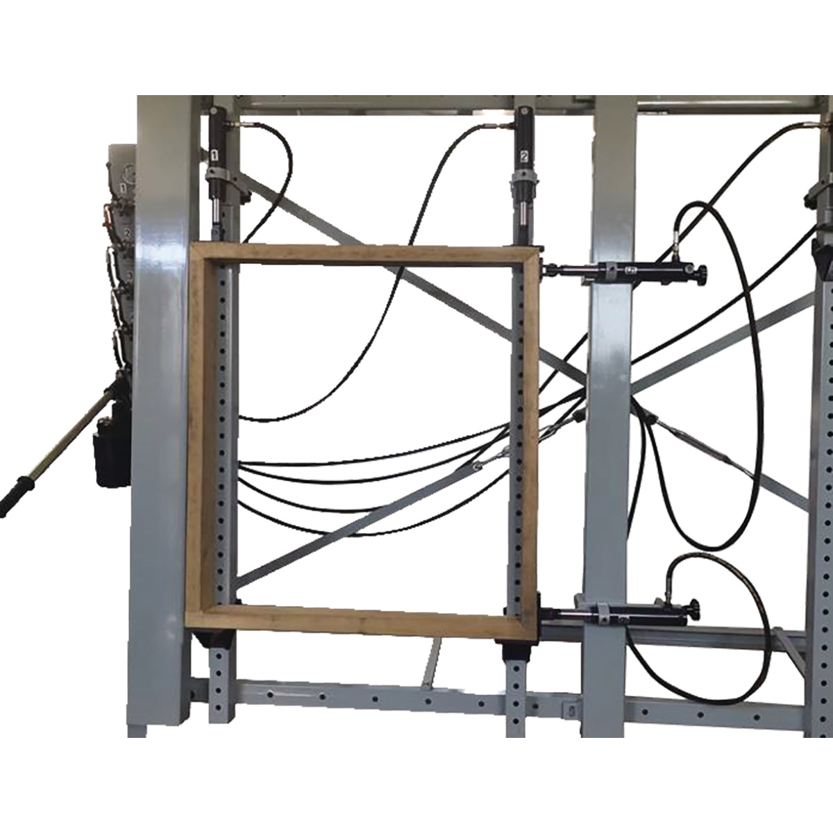 Holzkraft VP 3000x6 RP gluing press con bastidor pressing dispositivo - vista 2