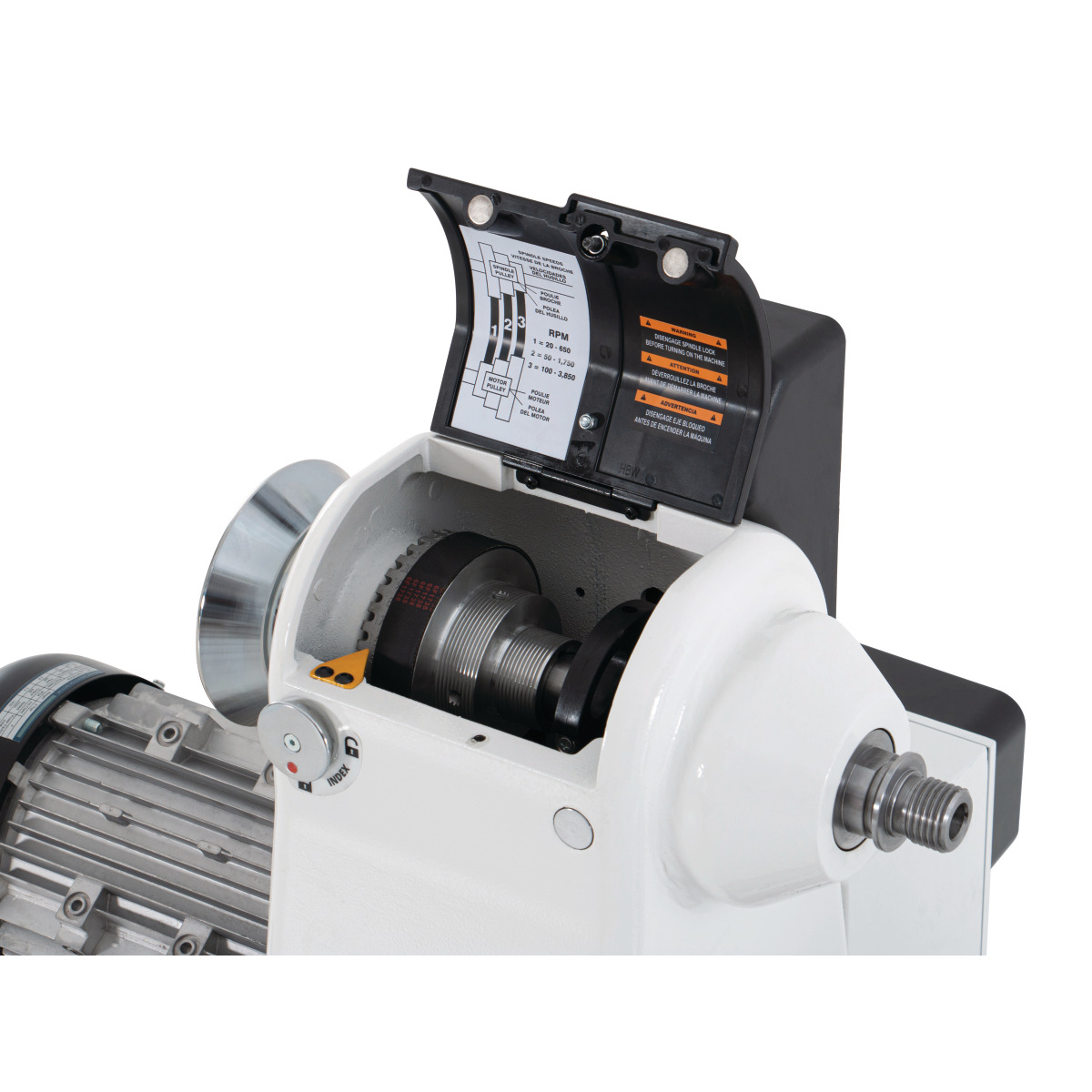 Torno para madera Holzkraft DB 1050 Pro Vario - vista 7