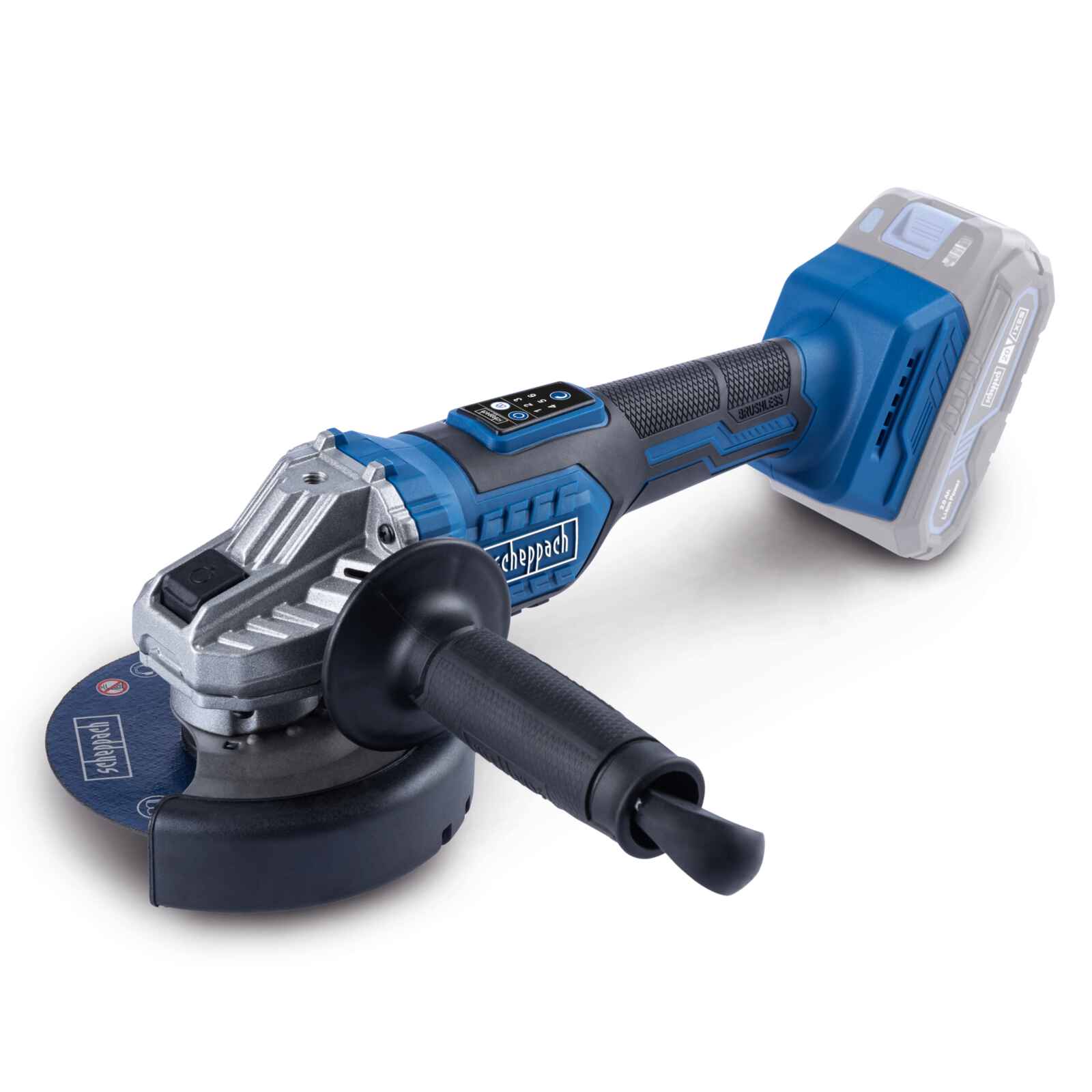 Esmeril Inalámbrico 20v Brushless - Scheppach — perspectiva