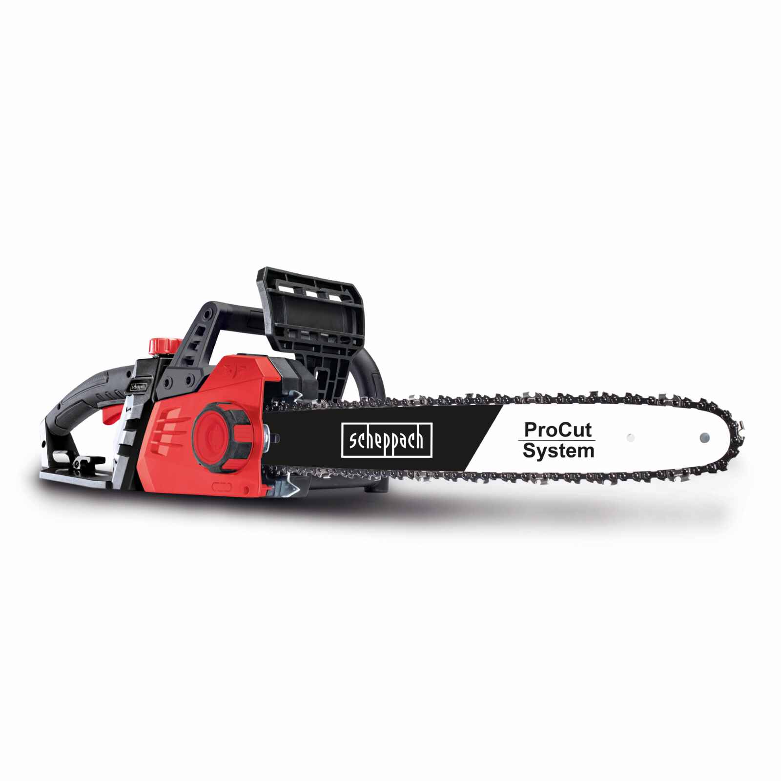 Motosierra Eléctrica CSE2600 16"" 2400W 3.2HP Scheppach — primer plano