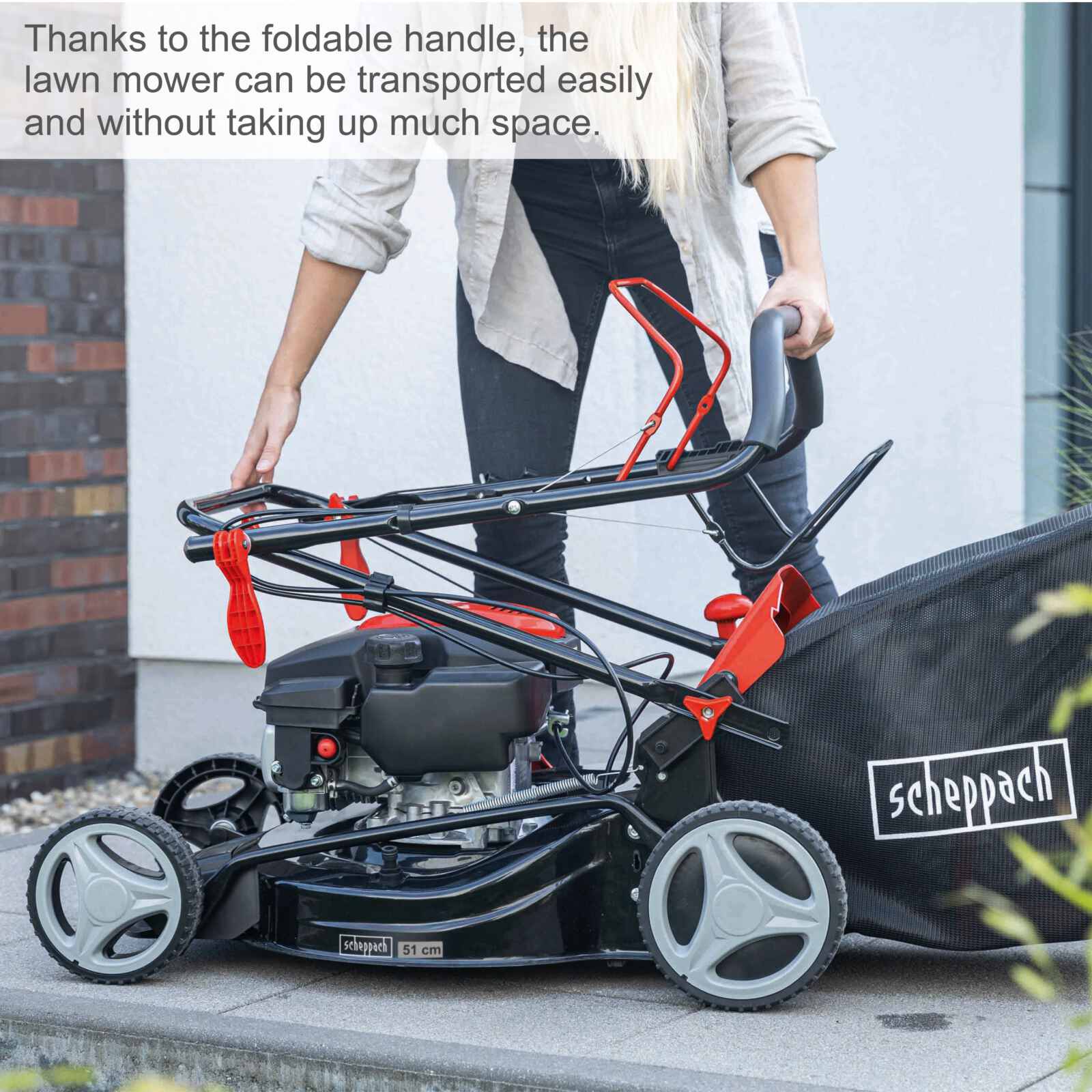 Cortacesped Profesional Autopropulsada | 18"| 150cc | 3.5HP | 4 Tiempos | Puesta en Marcha | - Scheppach — vista 11