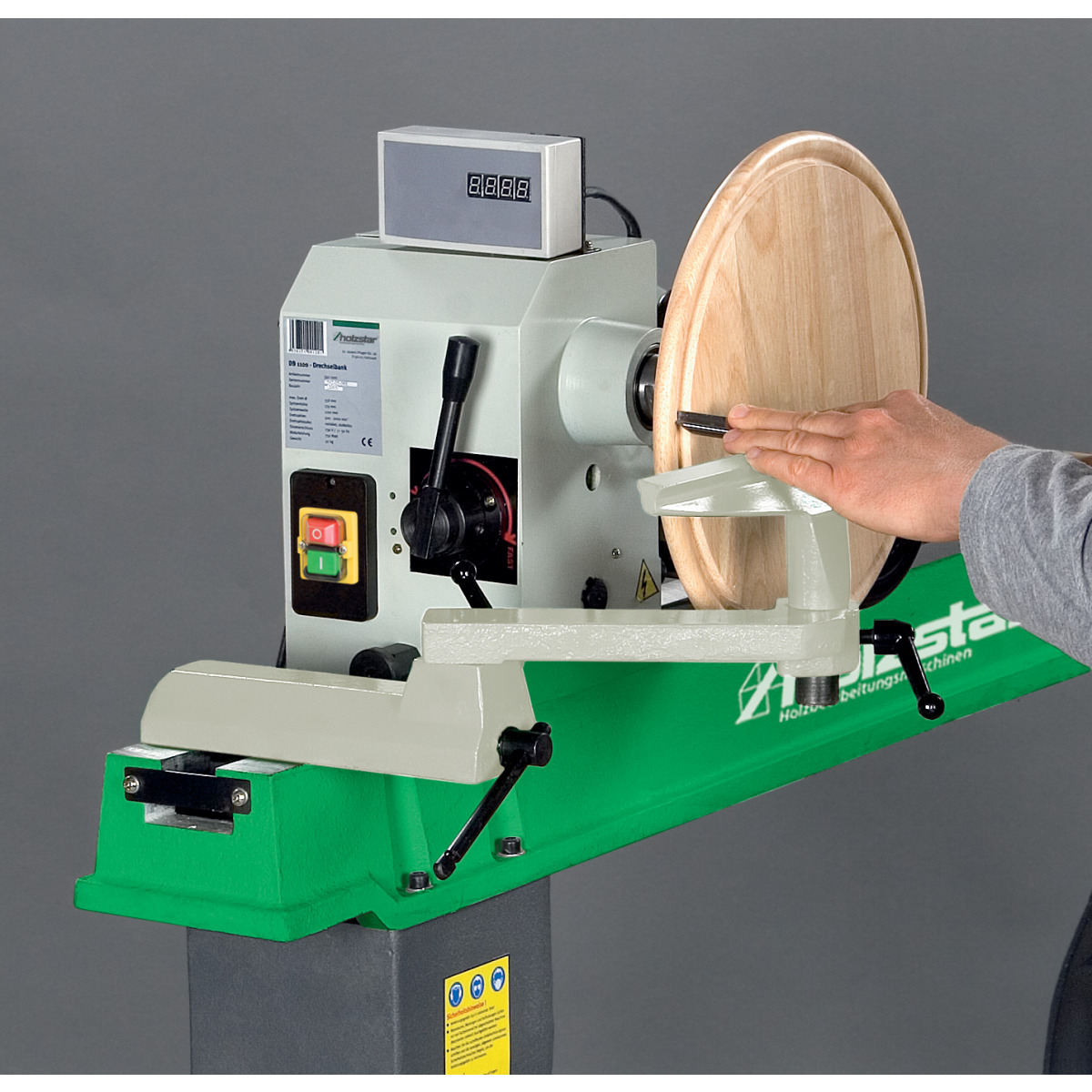 Holzstar DB 1100 woodturning lathe - vista 5