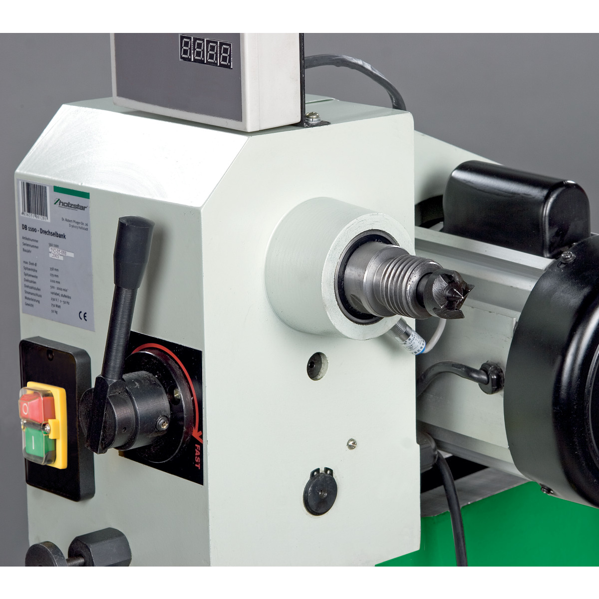 Holzstar DB 1100 woodturning lathe - vista 3